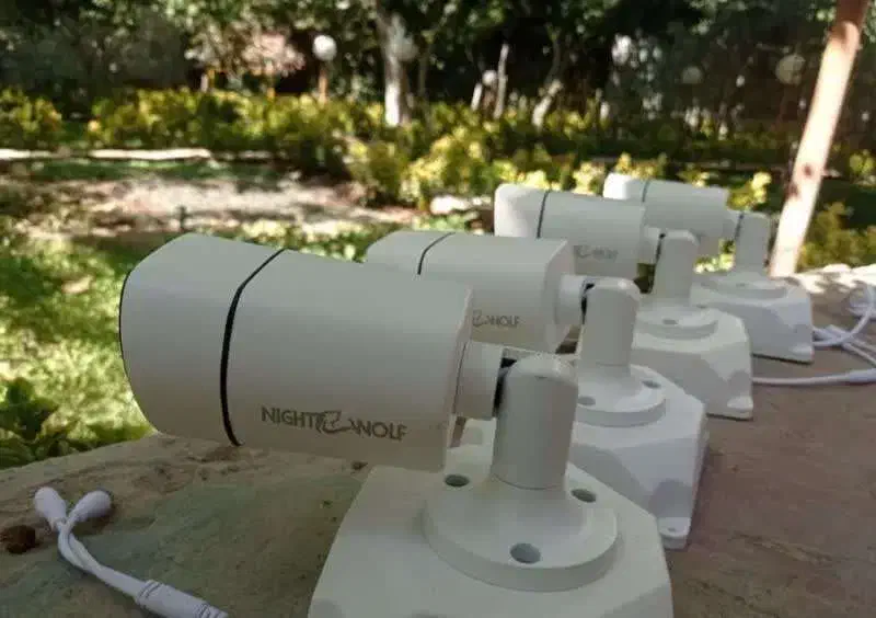 دوربین IP دید در شب رنگی میکروفون دار|دوربین مداربسته|اصفهان, گورت|دیوار