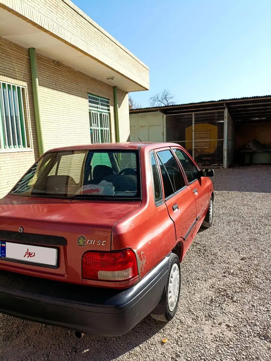 پراید۹۲ شاسی سالم|خودرو سواری و وانت|بافت, |دیوار