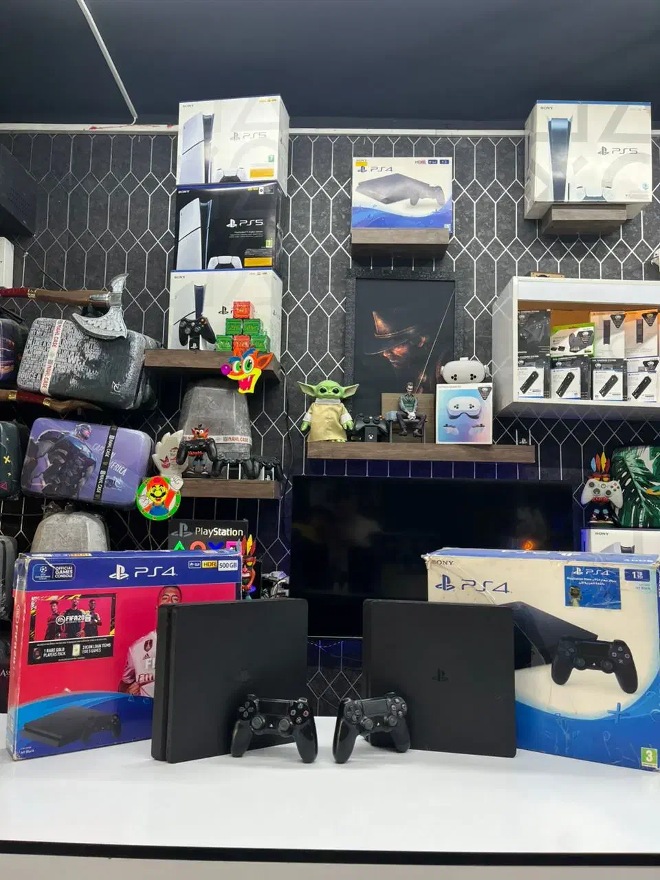 پلی استیشن ۴ اسلیم کپیخور ۵۰۰گیگابایت و ۱ ترابایت|کنسول، بازی ویدئویی و آنلاین|خمینی‌شهر, |دیوار