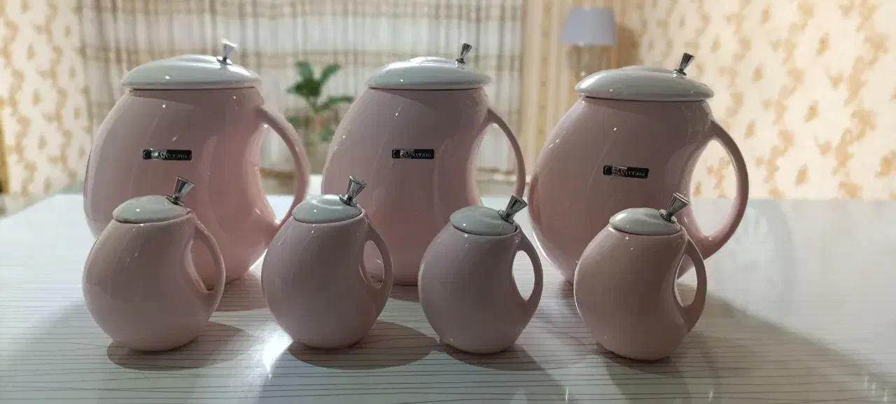 ست پا سماوری سرامیکی|ظروف نگهدارنده، پلاستیکی، یک‌بارمصرف|تبریز, |دیوار