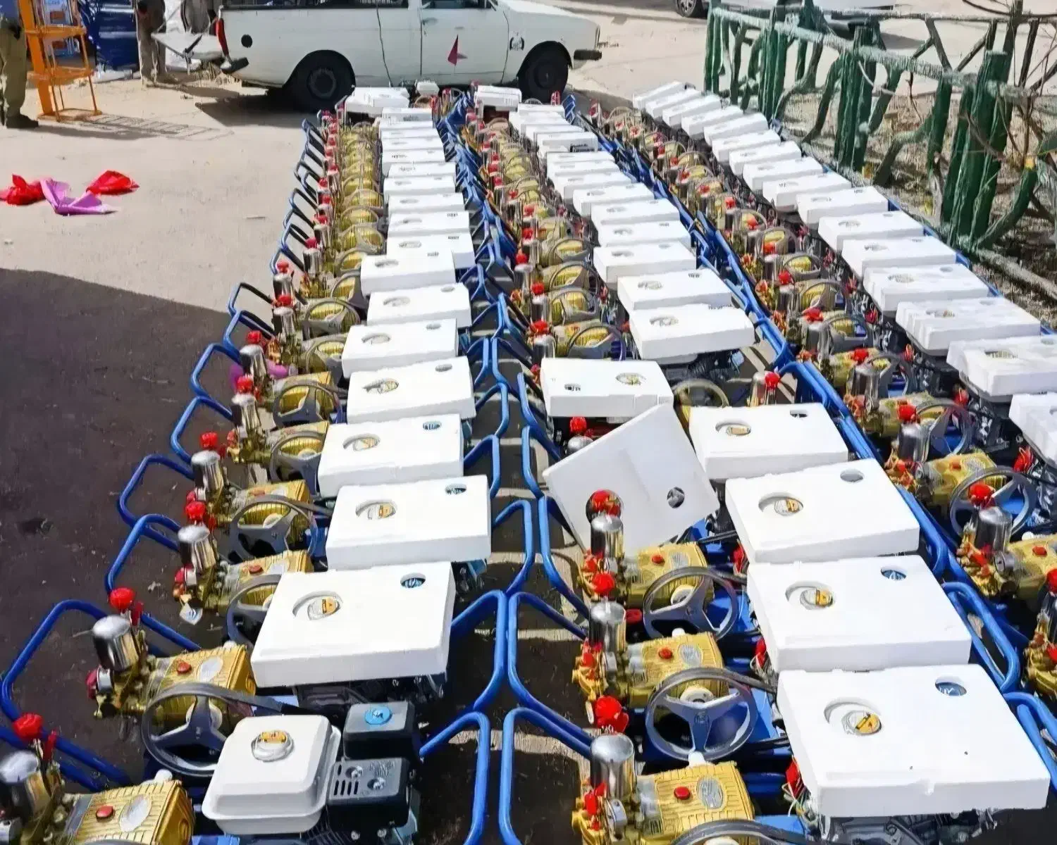 سمپاش فرغونی زنبه ای بنزینی راتو 7 اسب با لوازم|ماشینآلات صنعتی|تهران, شهرک ولیعصر جنوبی|دیوار