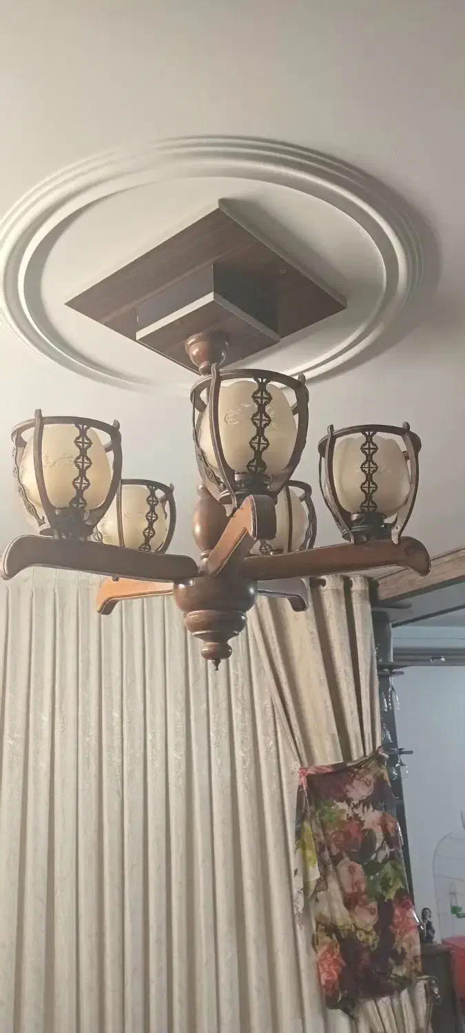 لوستر|لوستر و چراغ آویز|ساری, |دیوار