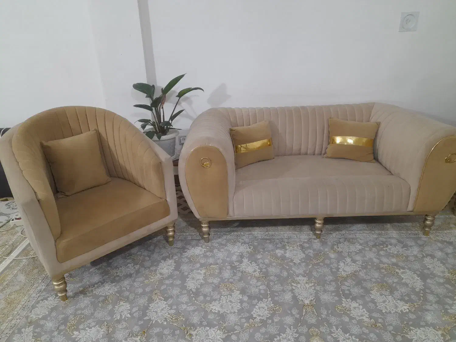 مبل|مبلمان خانگی و میز عسلی|نورآباد, |دیوار