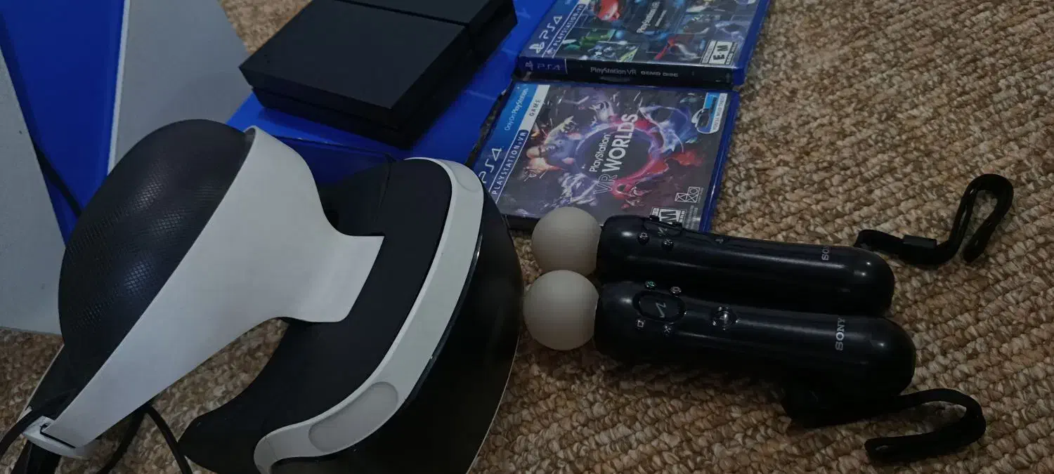 vr پلی۴ عینک|کنسول، بازی ویدئویی و آنلاین|بندر ماهشهر, |دیوار