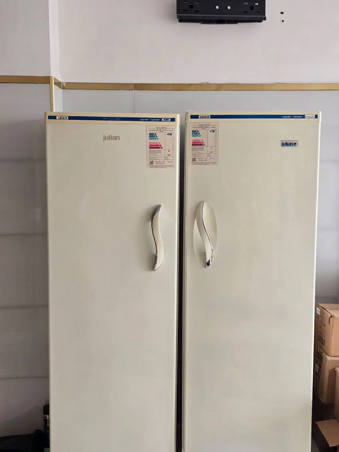 یخچال|یخچال و فریزر|نالوس, |دیوار