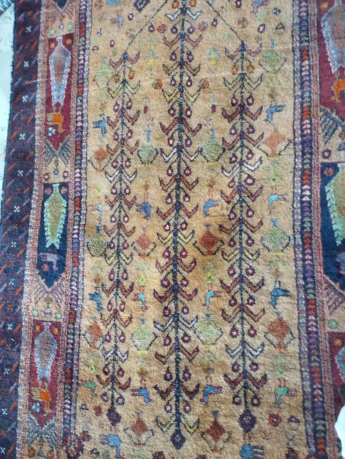 فرش دست بافت|فرش|هشتگرد, هیو|دیوار