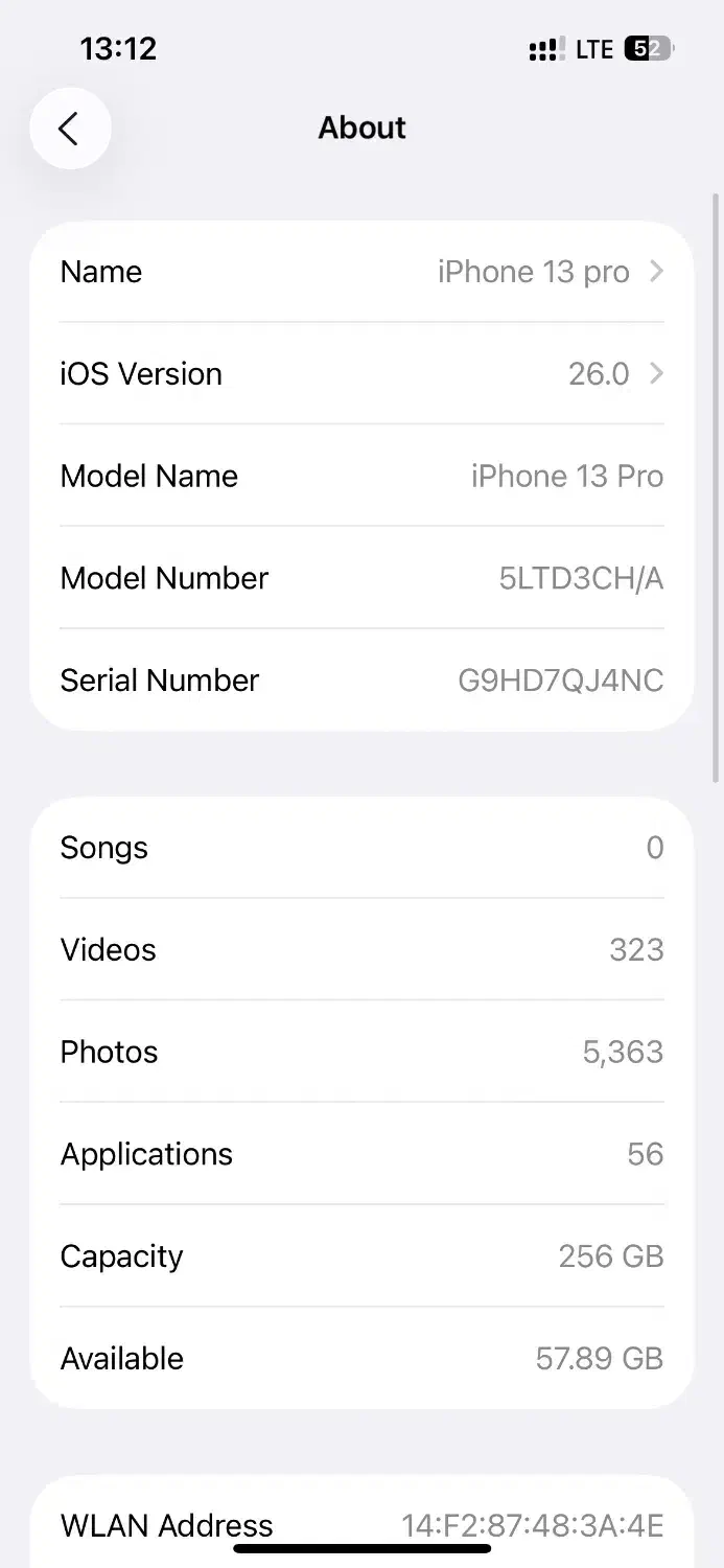گوشی ایفون ۱۳ پرو گلد|موبایل|شیروان (خراسان), |دیوار