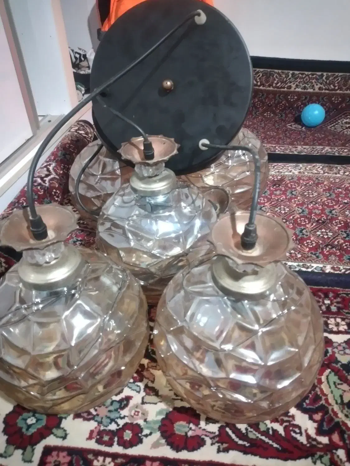 لستر|لوستر و چراغ آویز|زنجان, |دیوار