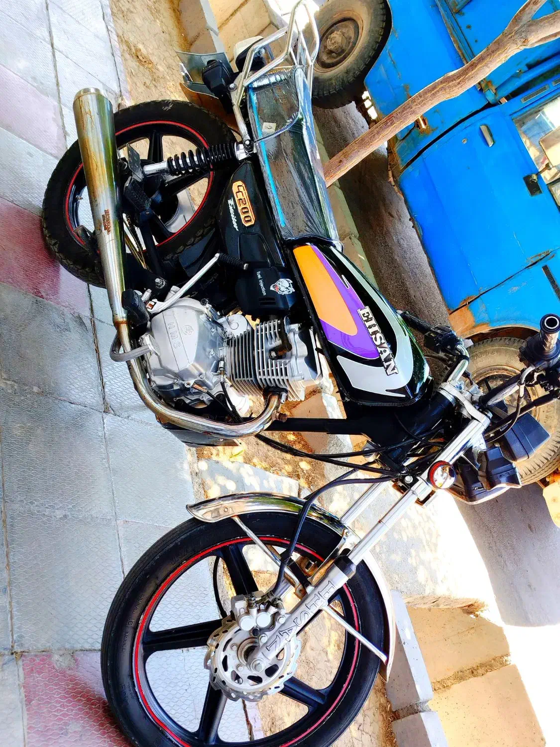 موتور احسان ۲۰۰ سی سی|موتورسیکلت|تربت‌حیدریه, آسایش|دیوار