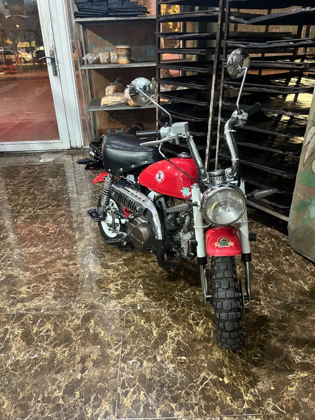مینی موتور ۷۰سی سی|موتورسیکلت|کرج, کوی زنبق|دیوار
