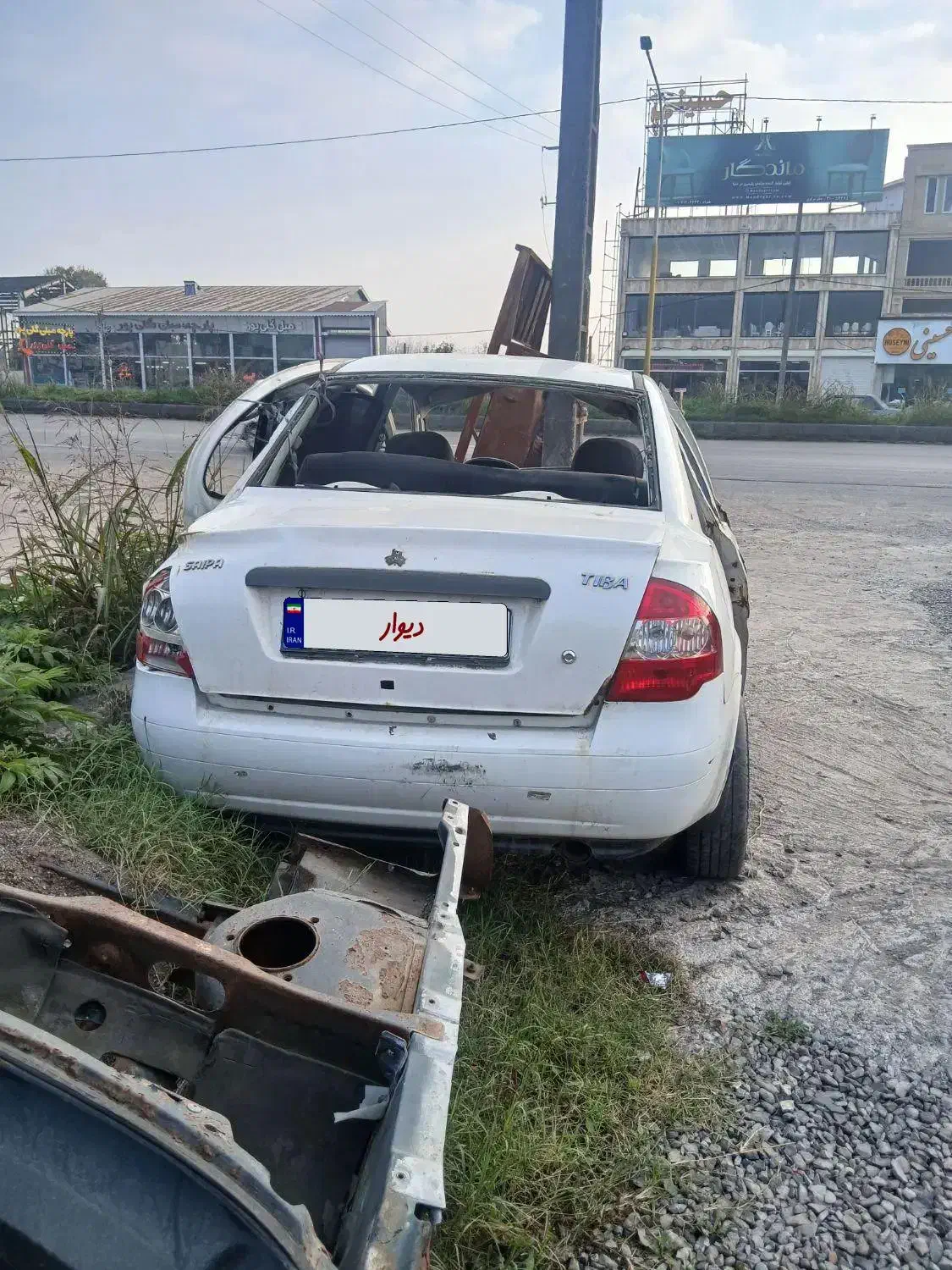 تیبا تصادفی ۹۶|خودرو سواری و وانت|کوچصفهان, |دیوار