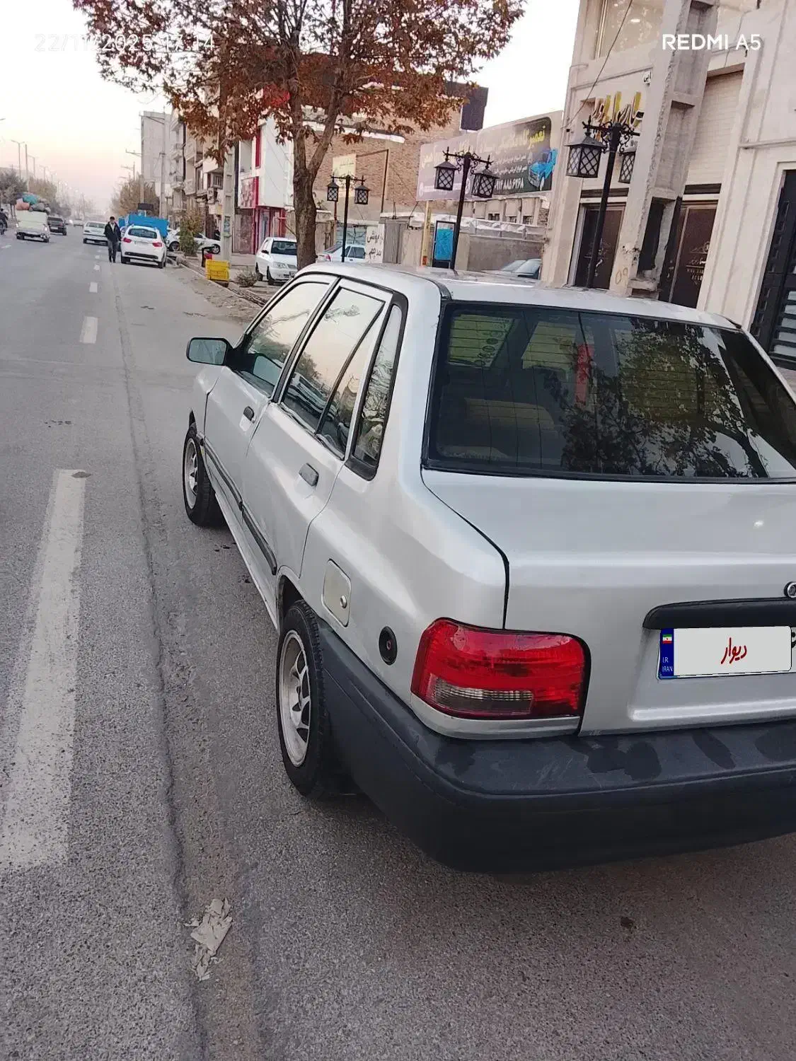 فروش پراید84نقره‌ای دوگانه|خودرو سواری و وانت|پیرانشهر, |دیوار