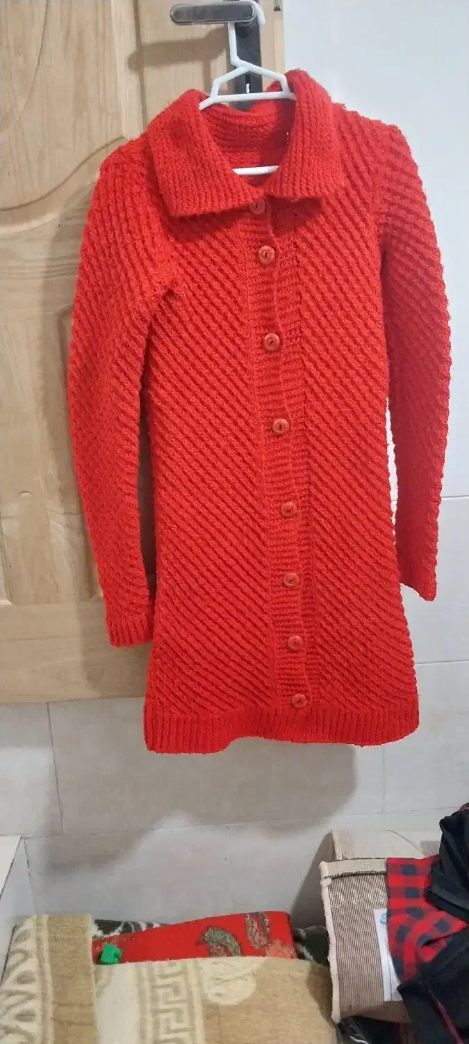 دوتا ژاکت کاموا اصل خوشگل|لباس|یزد, |دیوار