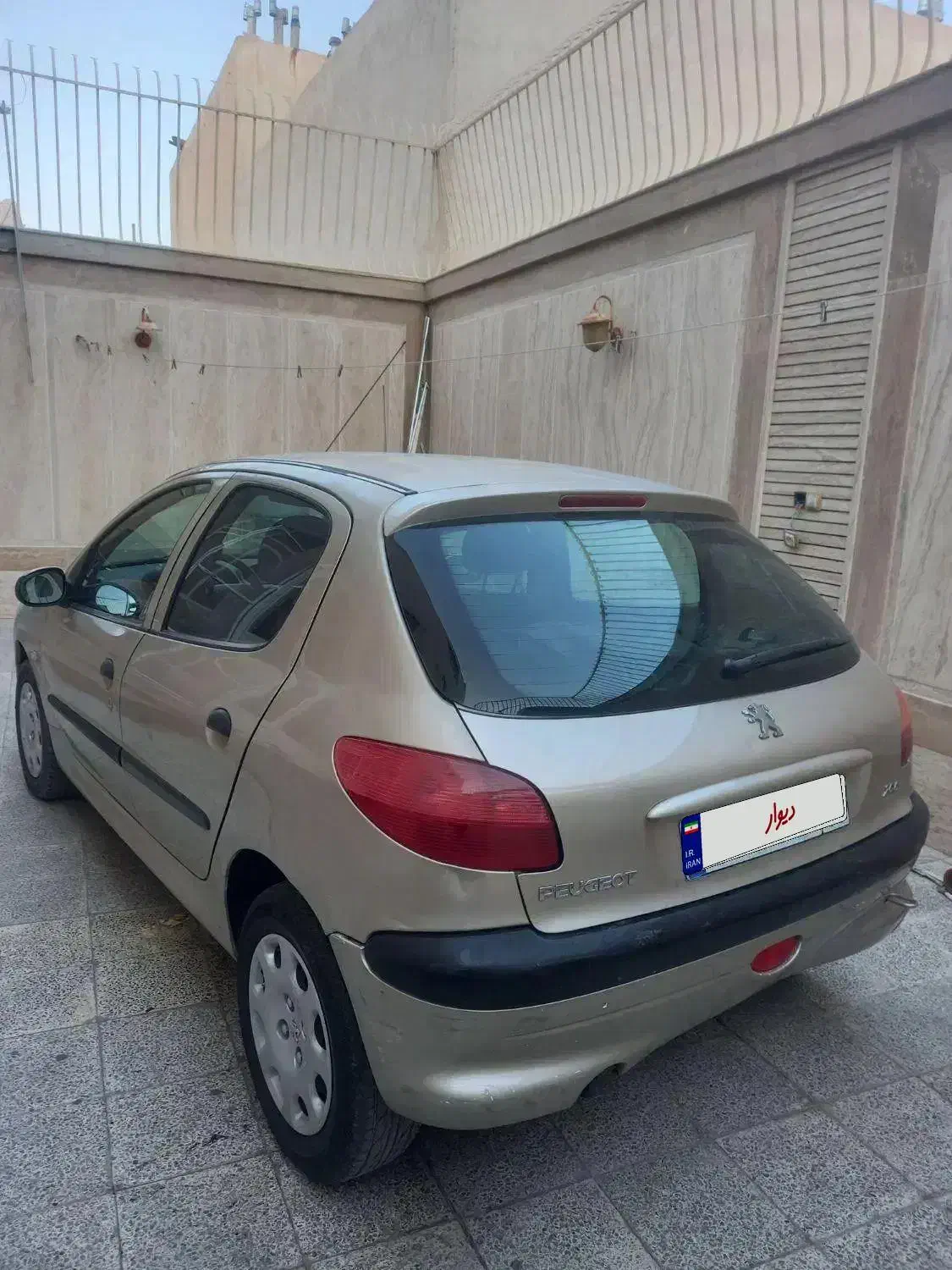 ۲۰۶ تیپ ۲ مدل ۸۳|خودرو سواری و وانت|اصفهان, خانه اصفهان|دیوار