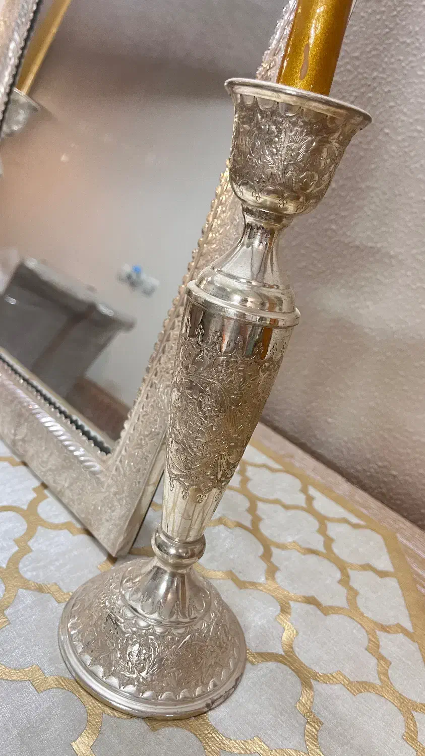 اینه شمعدان|صنایع دستی و سایر لوازم تزئینی|شاهین‌شهر, حافظ شمالی|دیوار