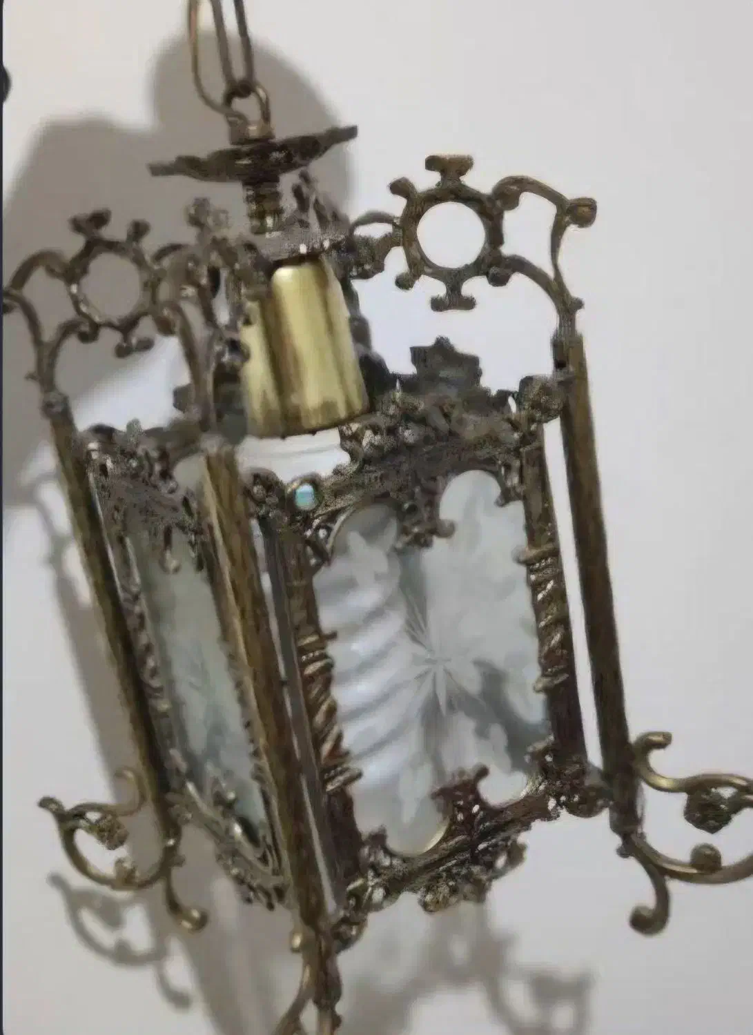 لوستر تکی برنز|لوستر و چراغ آویز|صباشهر, |دیوار