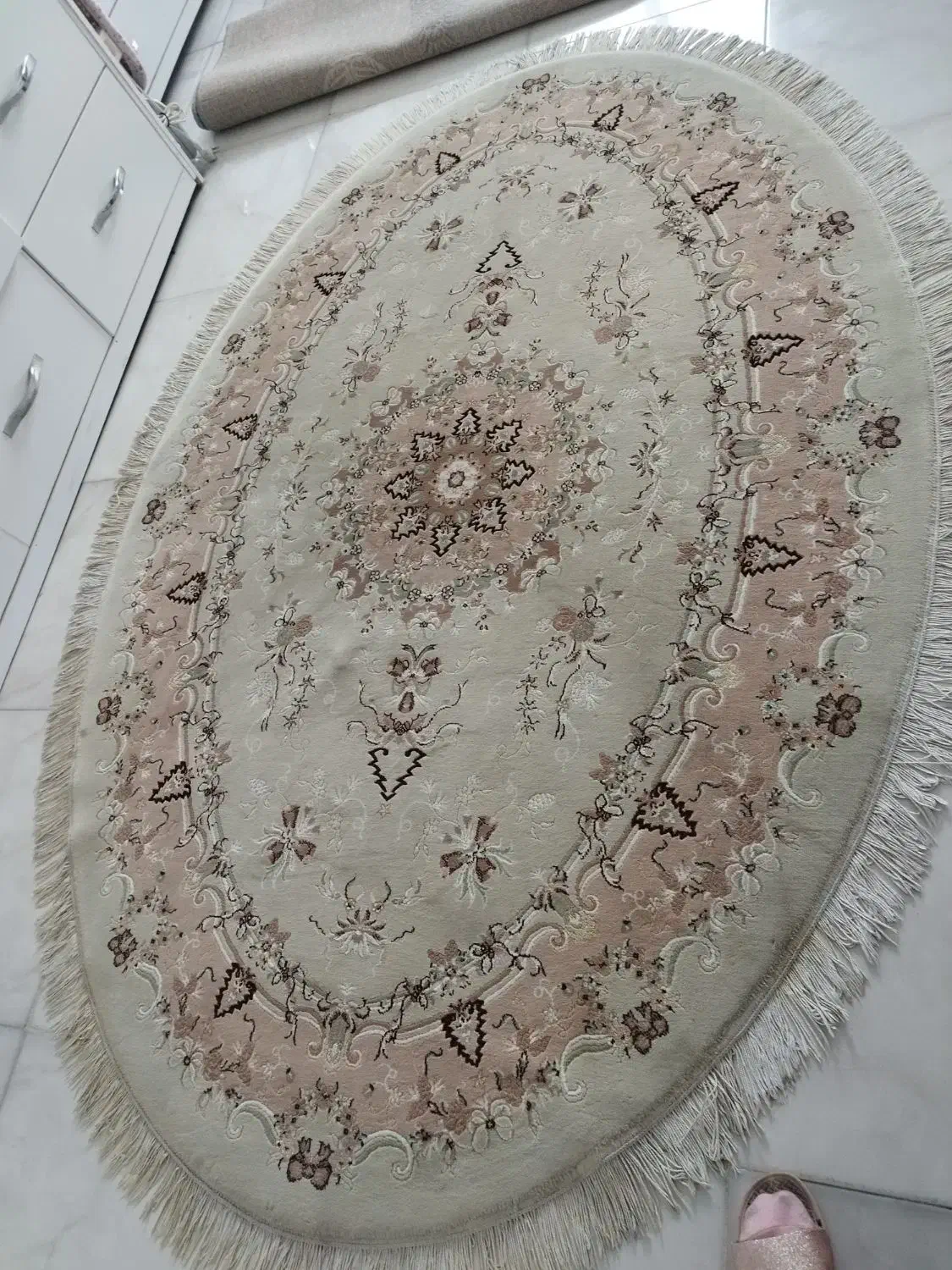 فرش۶متری بیضی|فرش|رشت, رودباری|دیوار