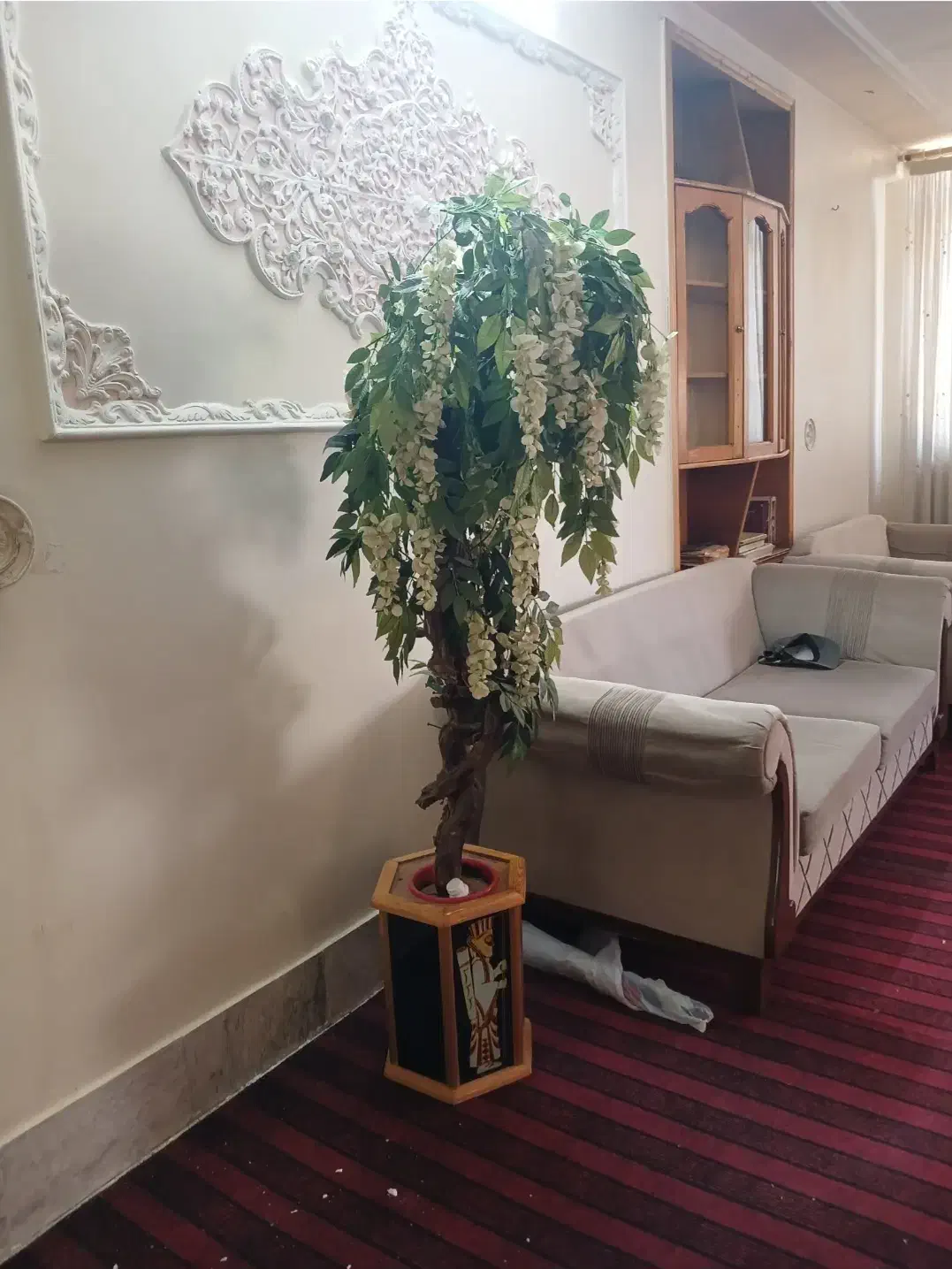 درختچه گل/پایه گل|گل مصنوعی|مشهد, سیلو|دیوار