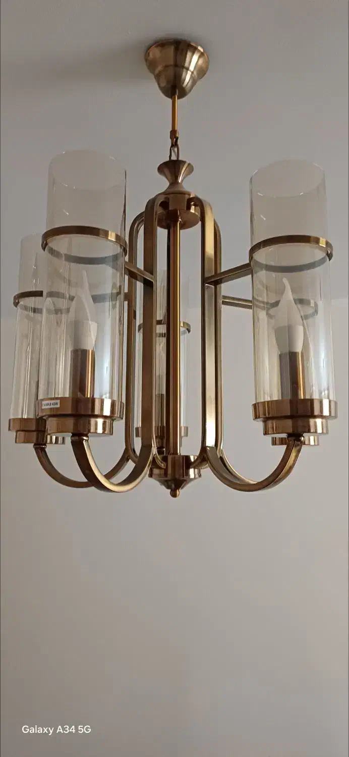 لوستر 3 شعله و 5 شعله|لوستر و چراغ آویز|شهریار, شهرک وائین|دیوار