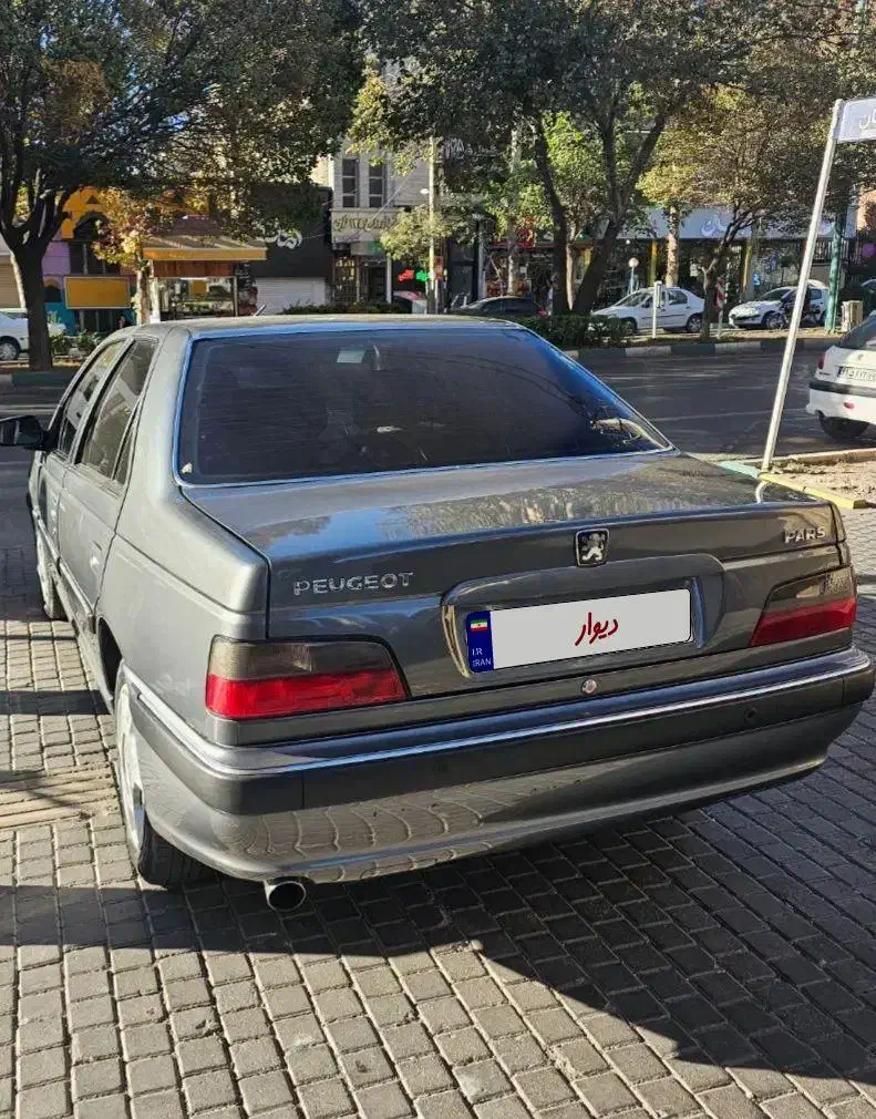 پژو پارس خاکستری در حد|خودرو سواری و وانت|قزوین, |دیوار