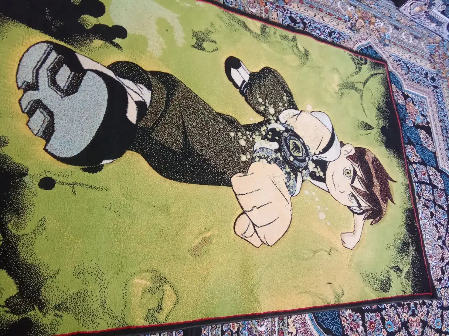 قالیچه ترح بن تن|فرش|مریوان, |دیوار