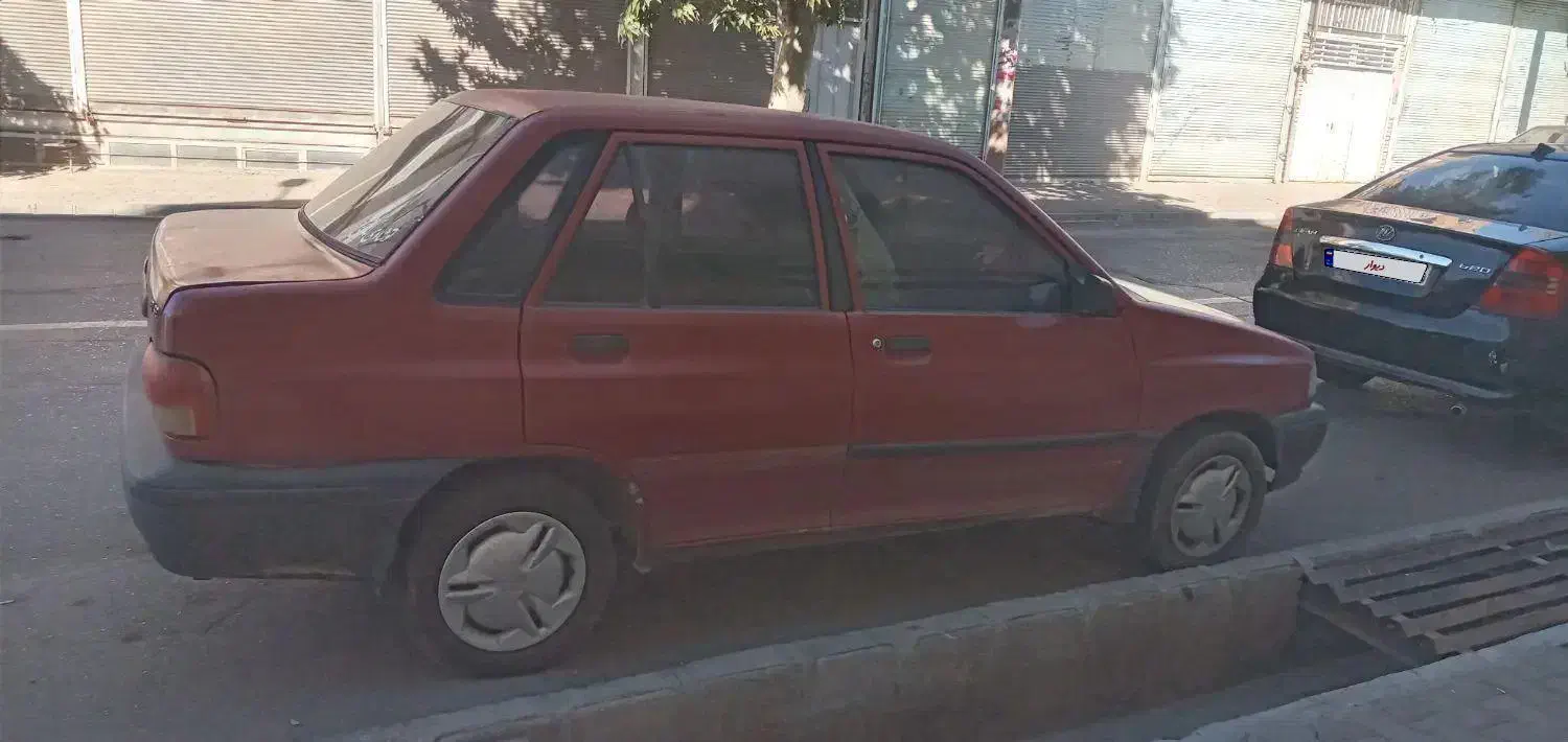 پراید قرمز صدفی|خودرو سواری و وانت|مرند, |دیوار