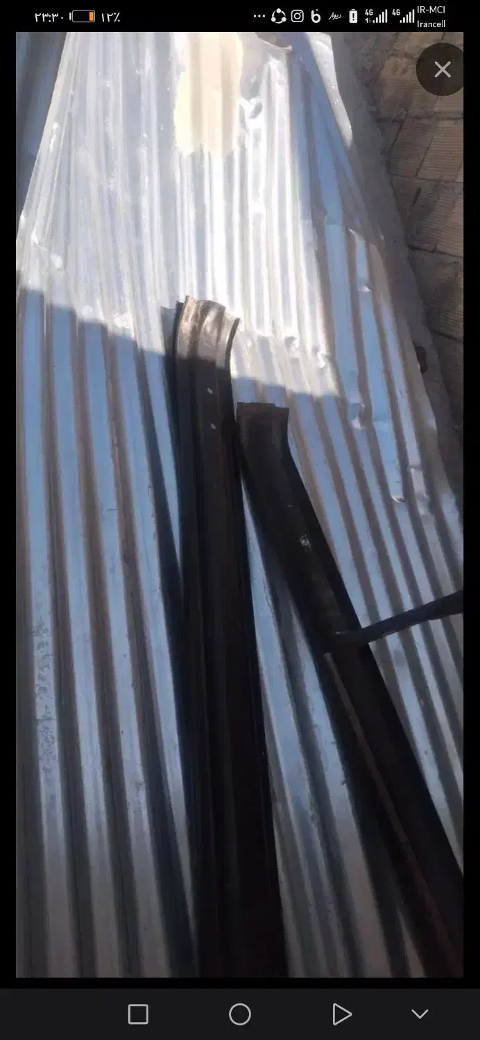 ورق شیروانی|ابزارآلات|دورود, |دیوار