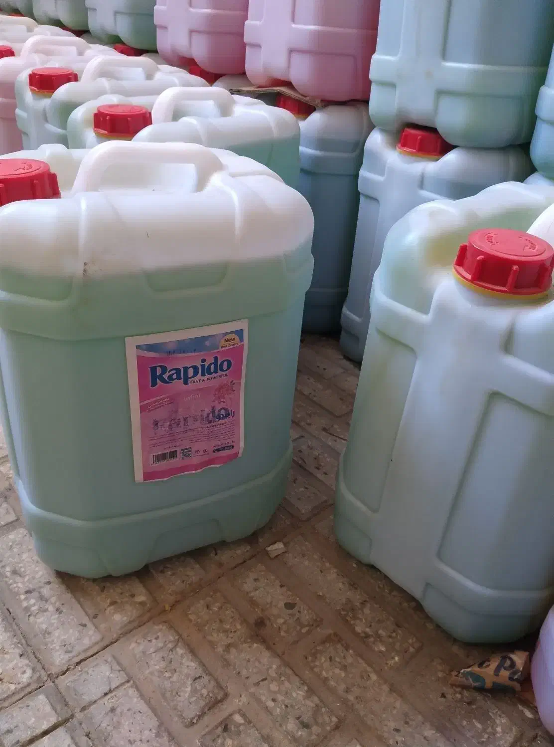 مایع ظرفشویی راپیدو ۲۰ لیتری|مواد شوینده و دستمال کاغذی|قائن, |دیوار