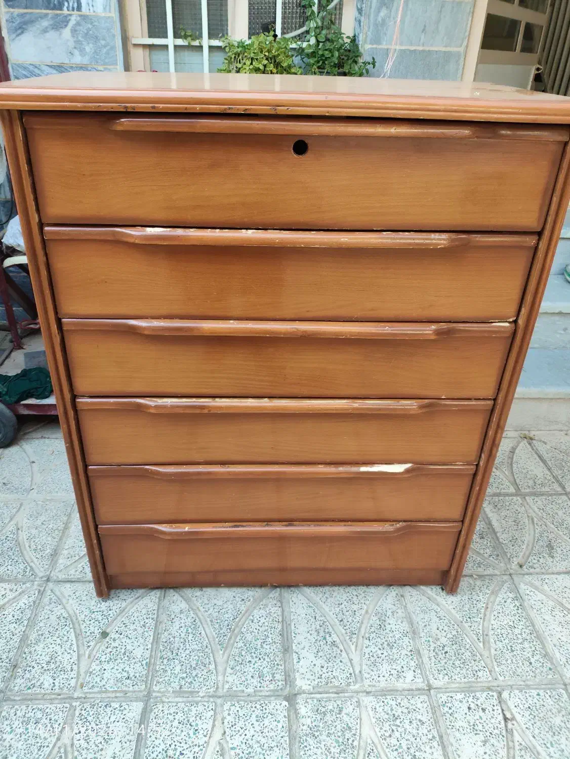 دراور 6 کشو کارکرده|جاکفشی، کمد، دراور|اراک, |دیوار