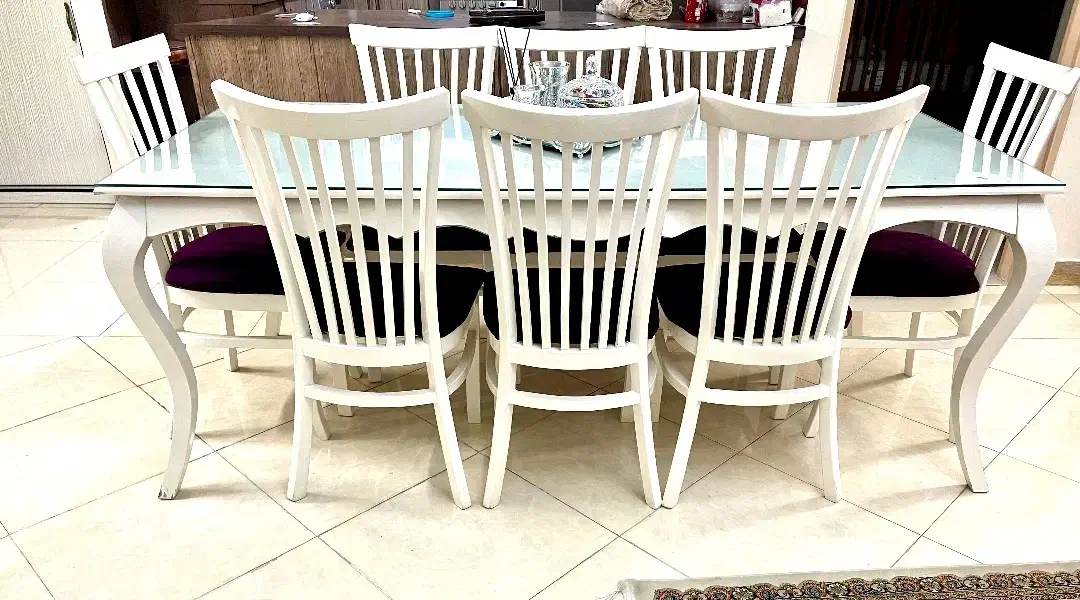 میز نهار خوری 8 نفره|میز و صندلی غذاخوری|فردیس, شهرک وحدت|دیوار