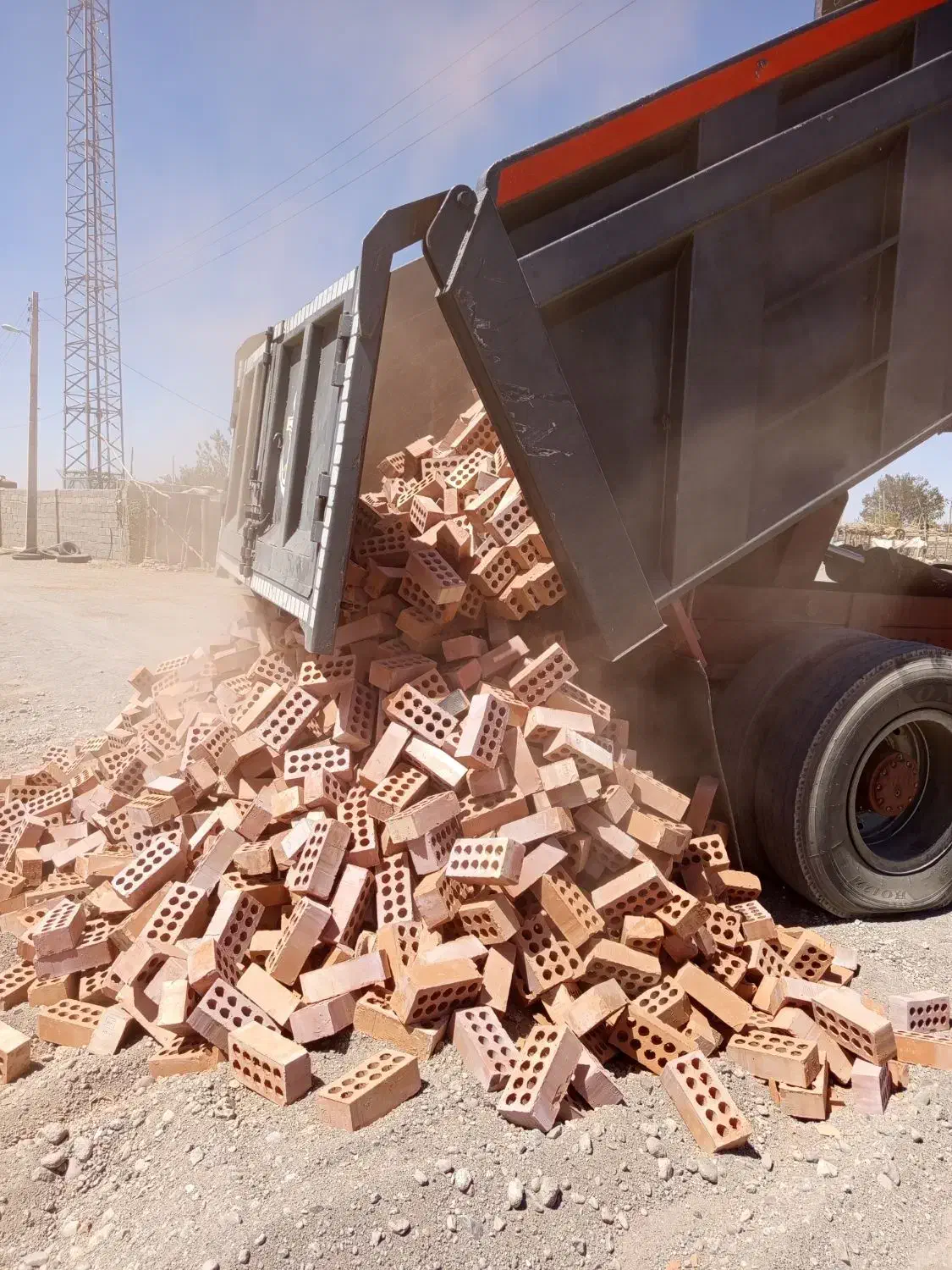 فروش آجر سفال ۷ سانت|مصالح و تجهیزات ساختمان|بردسیر, |دیوار