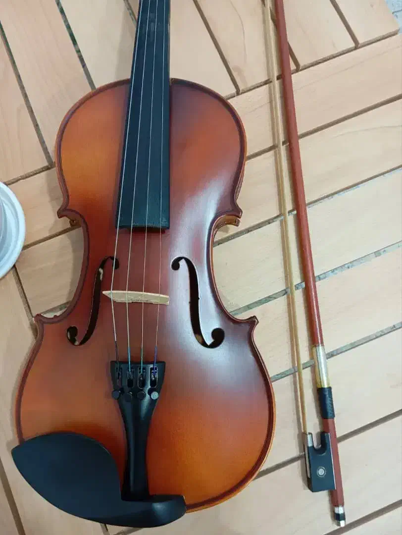 ویولن هنرجویی سایز 4/4 سالم و کم کارکرد|ویولن|بوشهر, |دیوار