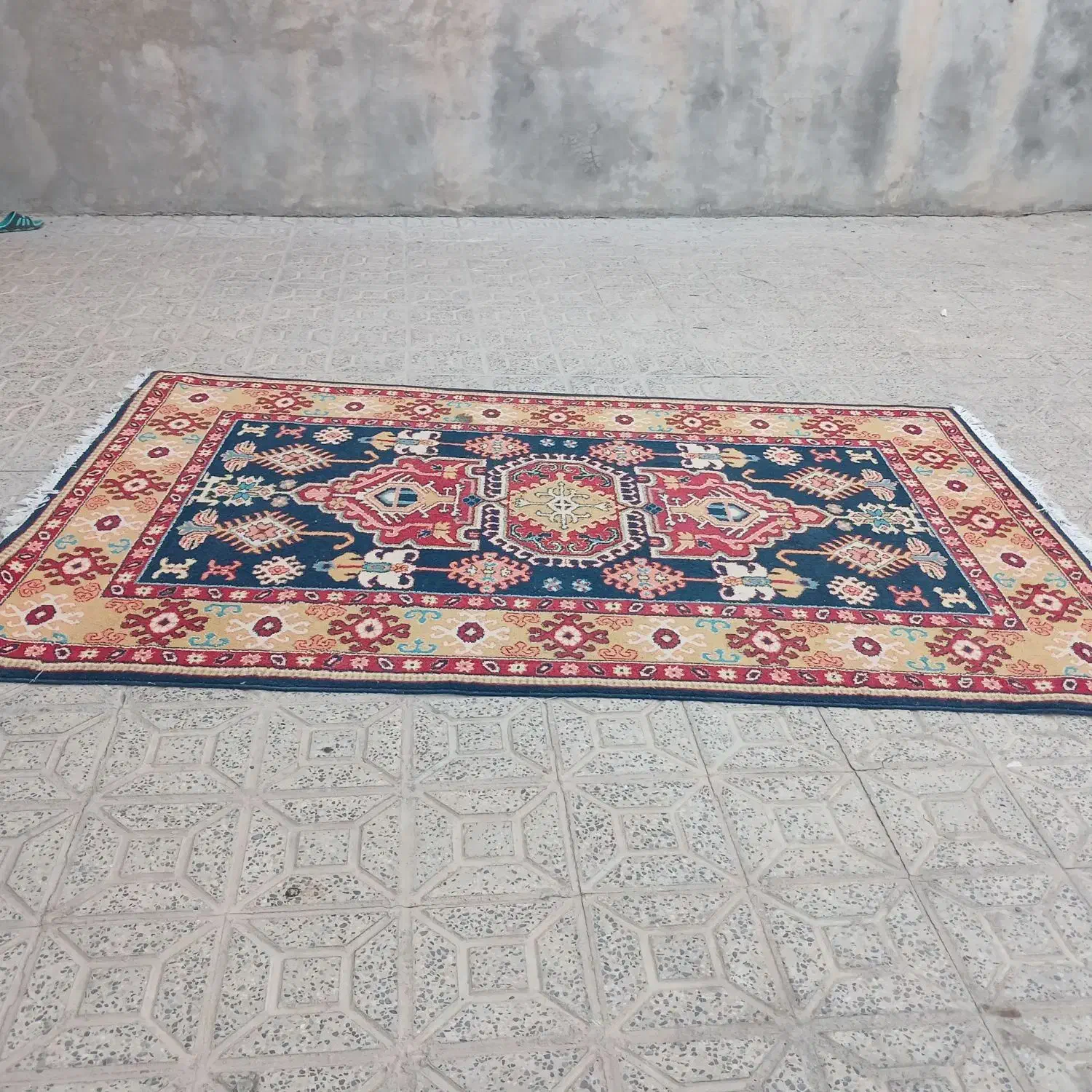 گلیم فرش|گلیم، جاجیم، گبه|ایلام, |دیوار