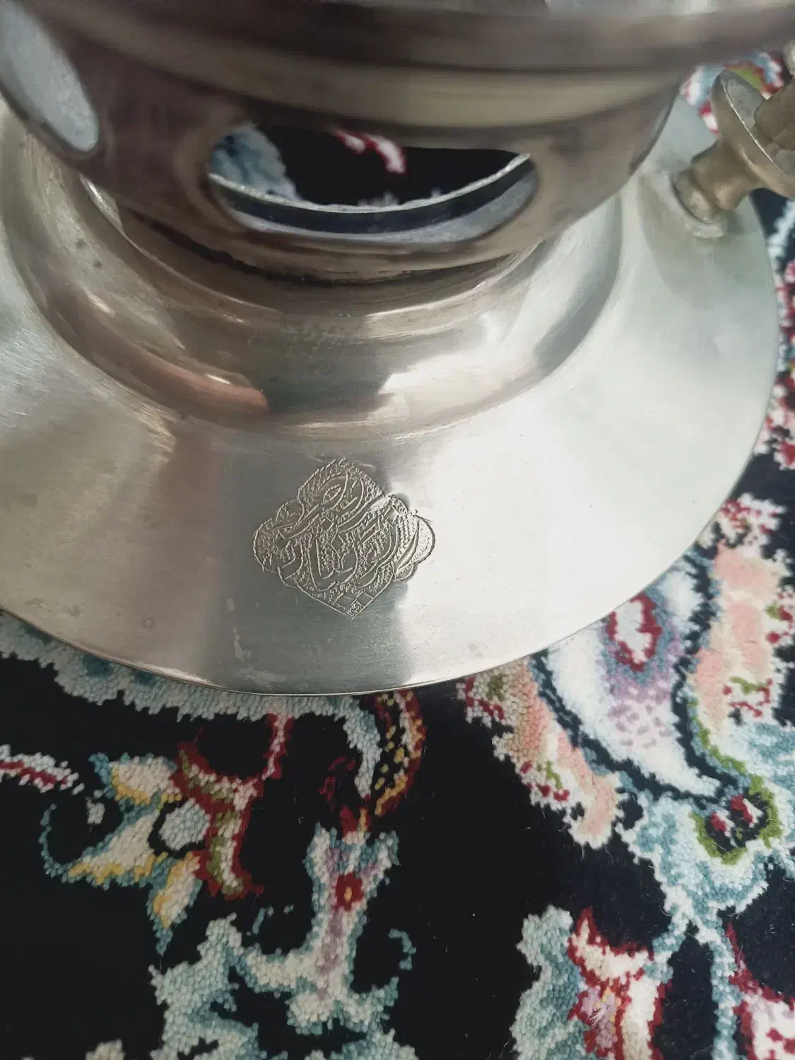 سماور نفتی ورشو عتیقه ساخت بروجرد|سماور، چای‌ساز، قهوه‌ساز|سیرجان, |دیوار