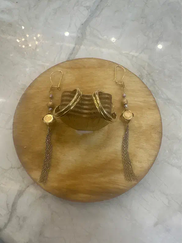 گوشواره حلقه و آویز|جواهرات|مشهد, طلاب|دیوار