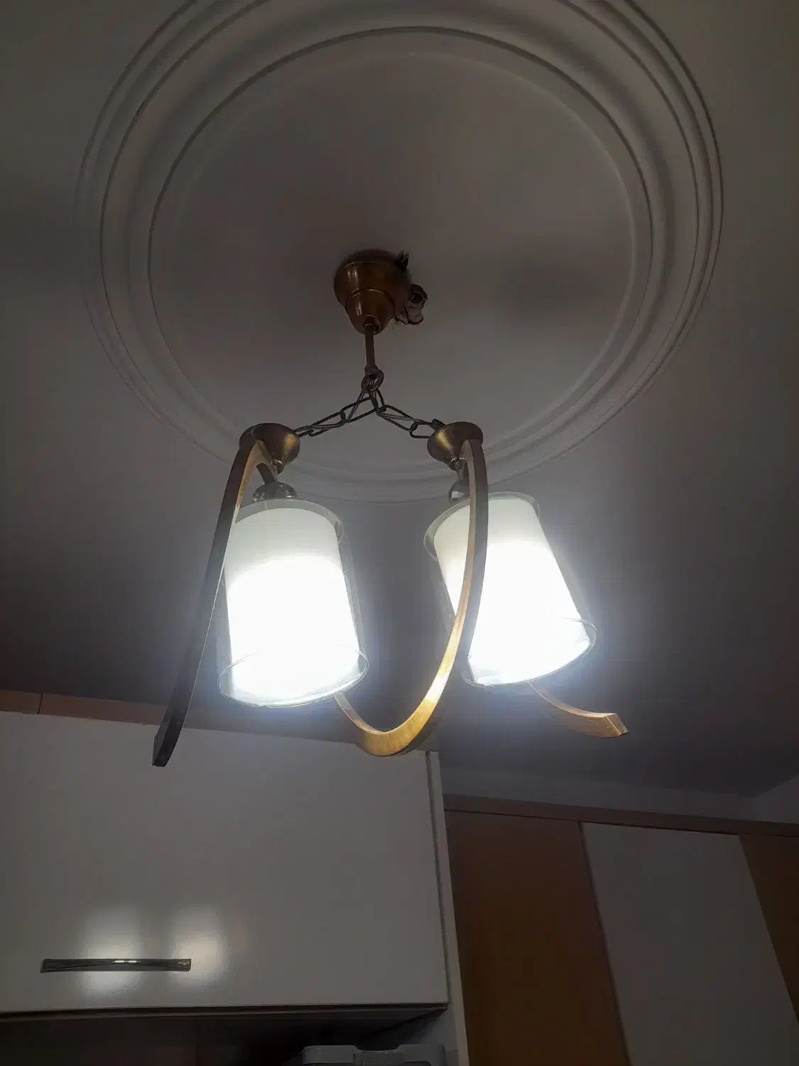 لوستر|لوستر و چراغ آویز|بهارستان, |دیوار