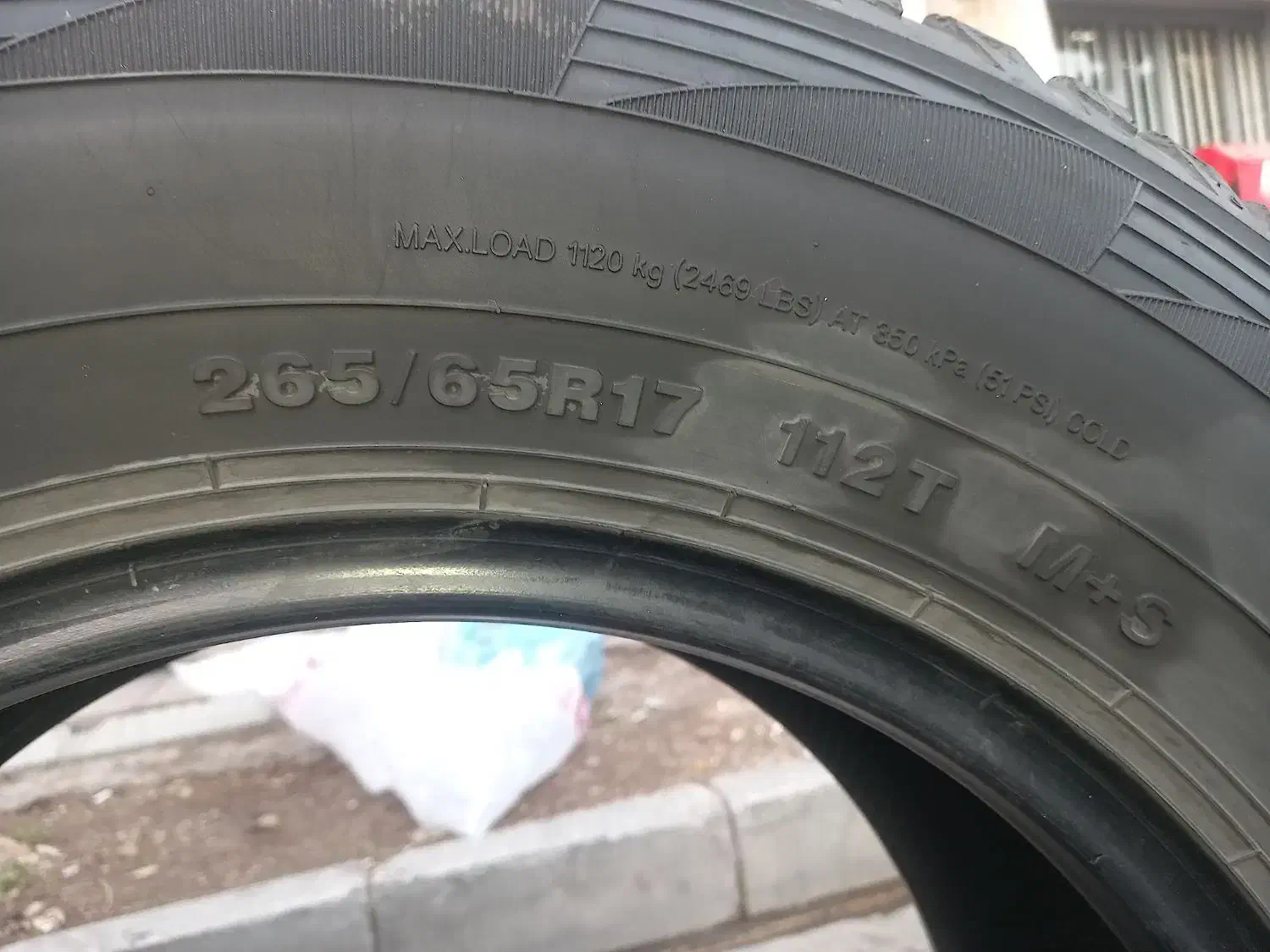 لاستیک آفرودی سایژ265/65/17|قطعات یدکی و لوازم جانبی|کرج, مهرویلا شمالی|دیوار