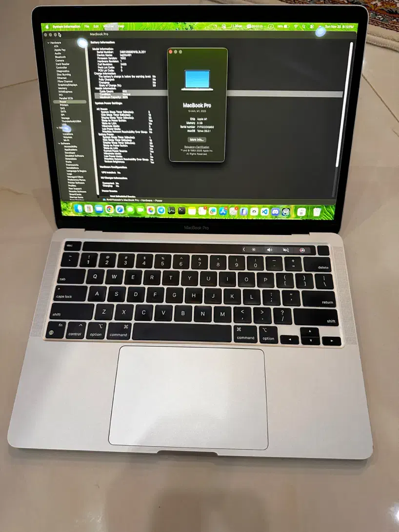 Mac pro m1 2020|رایانه همراه|بیرجند, |دیوار