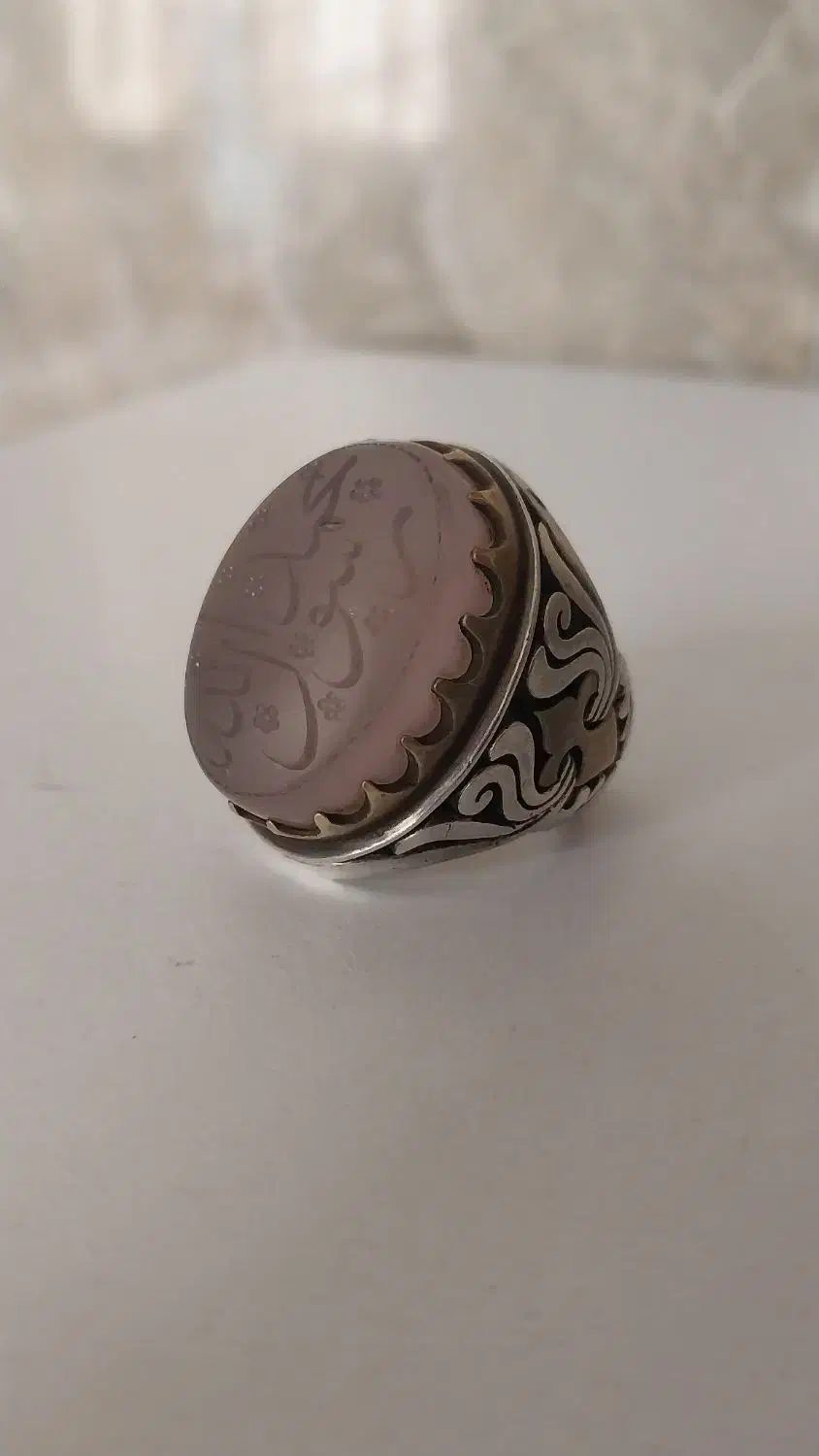 فروش سه انگشتر نقره با سنگ های توپاز.عقیق|جواهرات|بندر ماهشهر, |دیوار