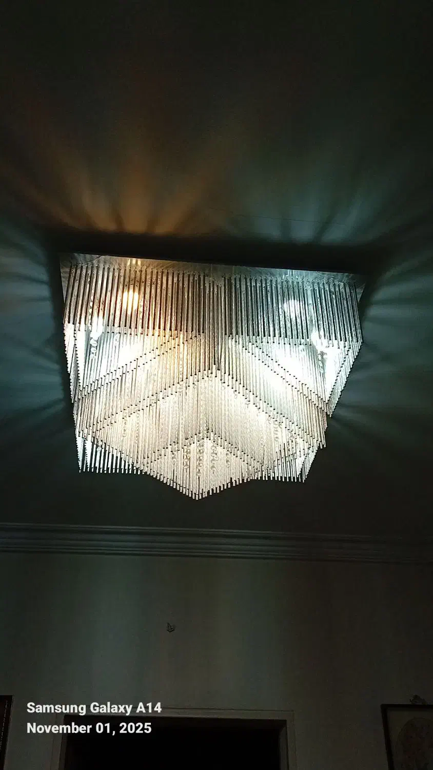 لوستر سقفی کریستالی|لوستر و چراغ آویز|تهران, زنجان جنوبی|دیوار