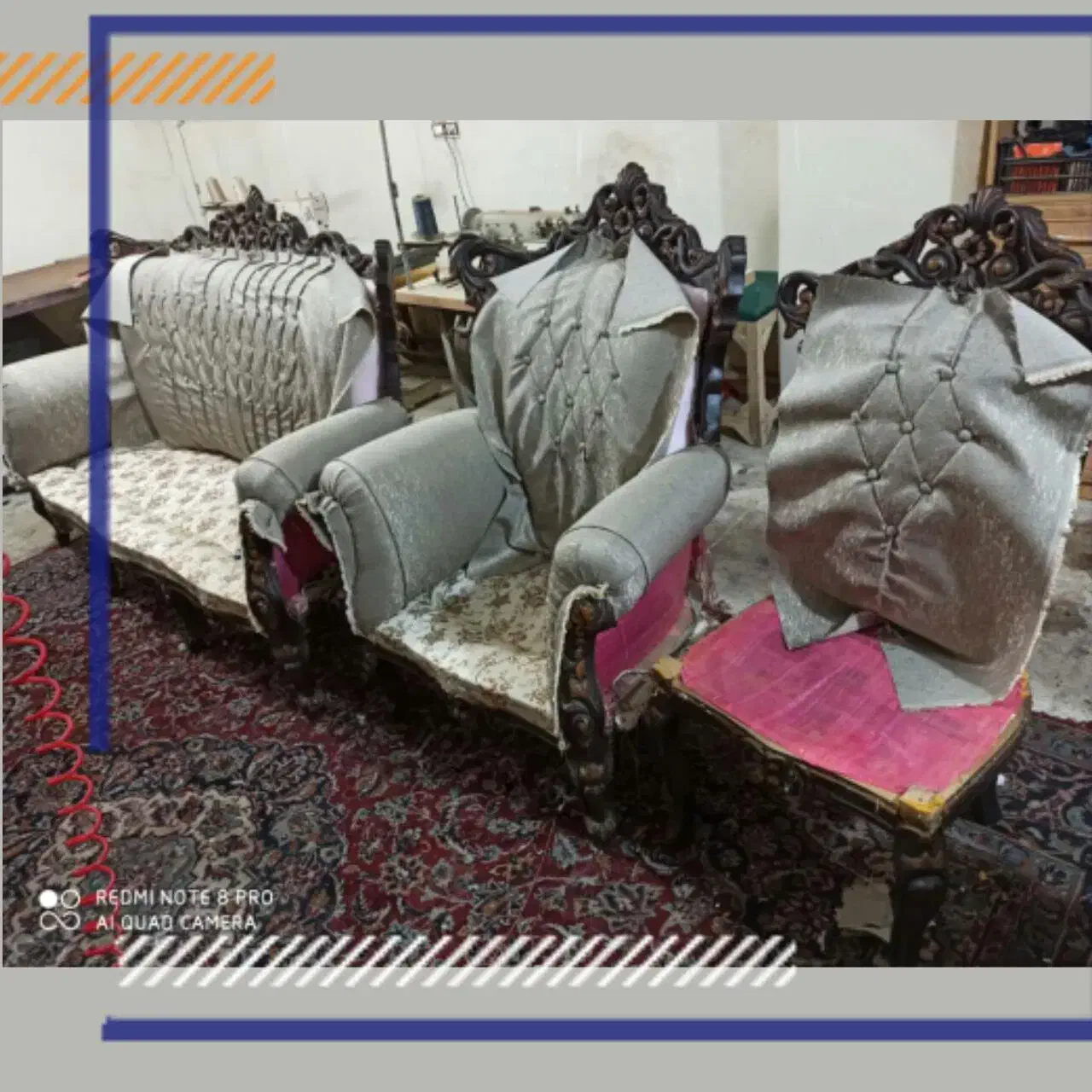 تعمیرات مبل سلطنتی و استیل اقساط|خدمات پیشه و مهارت|گنبد کاووس, |دیوار