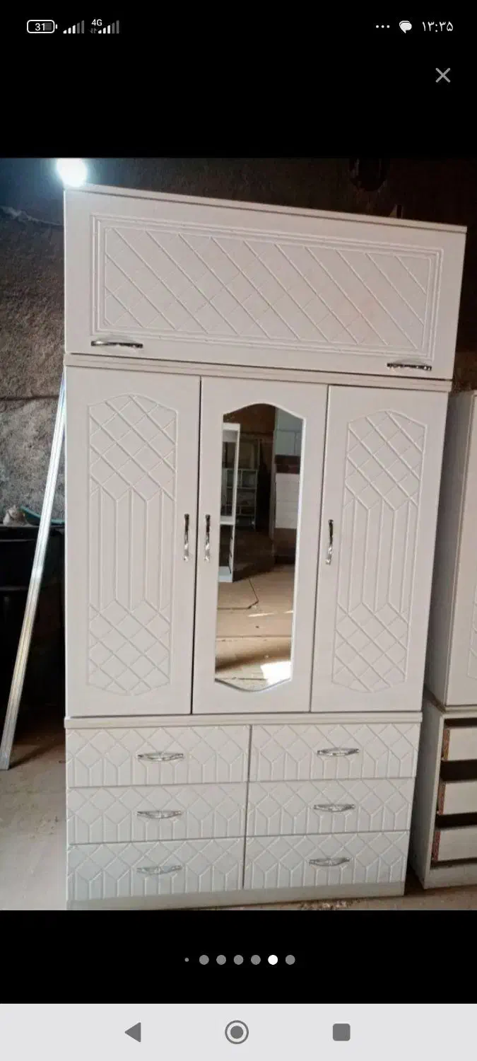 کمد بزرگ سه تیکه جدا میشن باکس جدا دراور جدا|جاکفشی، کمد، دراور|خرمآباد, |دیوار