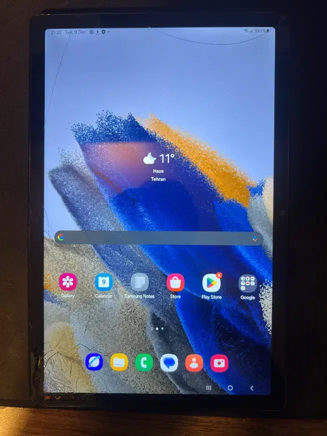 تبلت Galaxy Tab A9 Plus 5G 64 گیگ (شیشه ترکخورده)|تبلت|کرمان, |دیوار