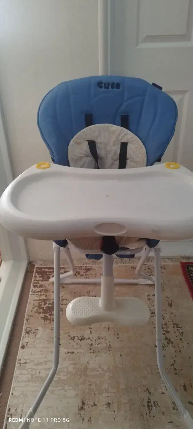 صندلی غذای کودک دلیجان، نو و تمیز|اسباب و اثاث بچه|اردبیل, |دیوار