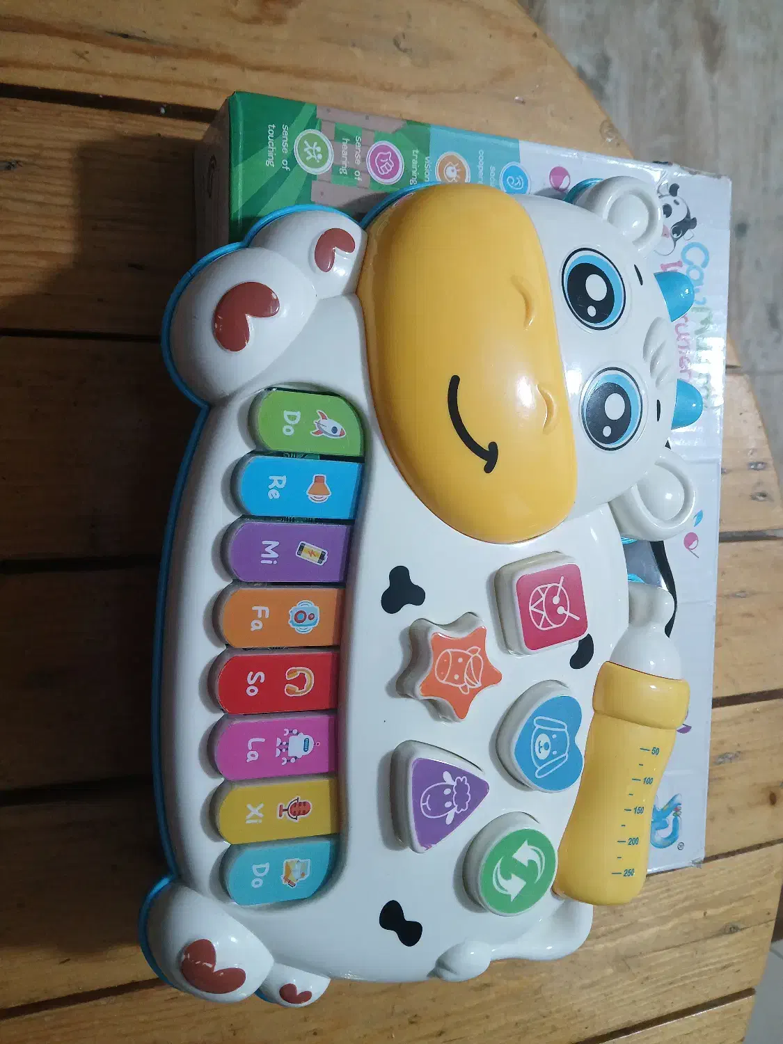 اسباب بازی موزیکال گاو|اسباب‌بازی بچه|گرگان, |دیوار