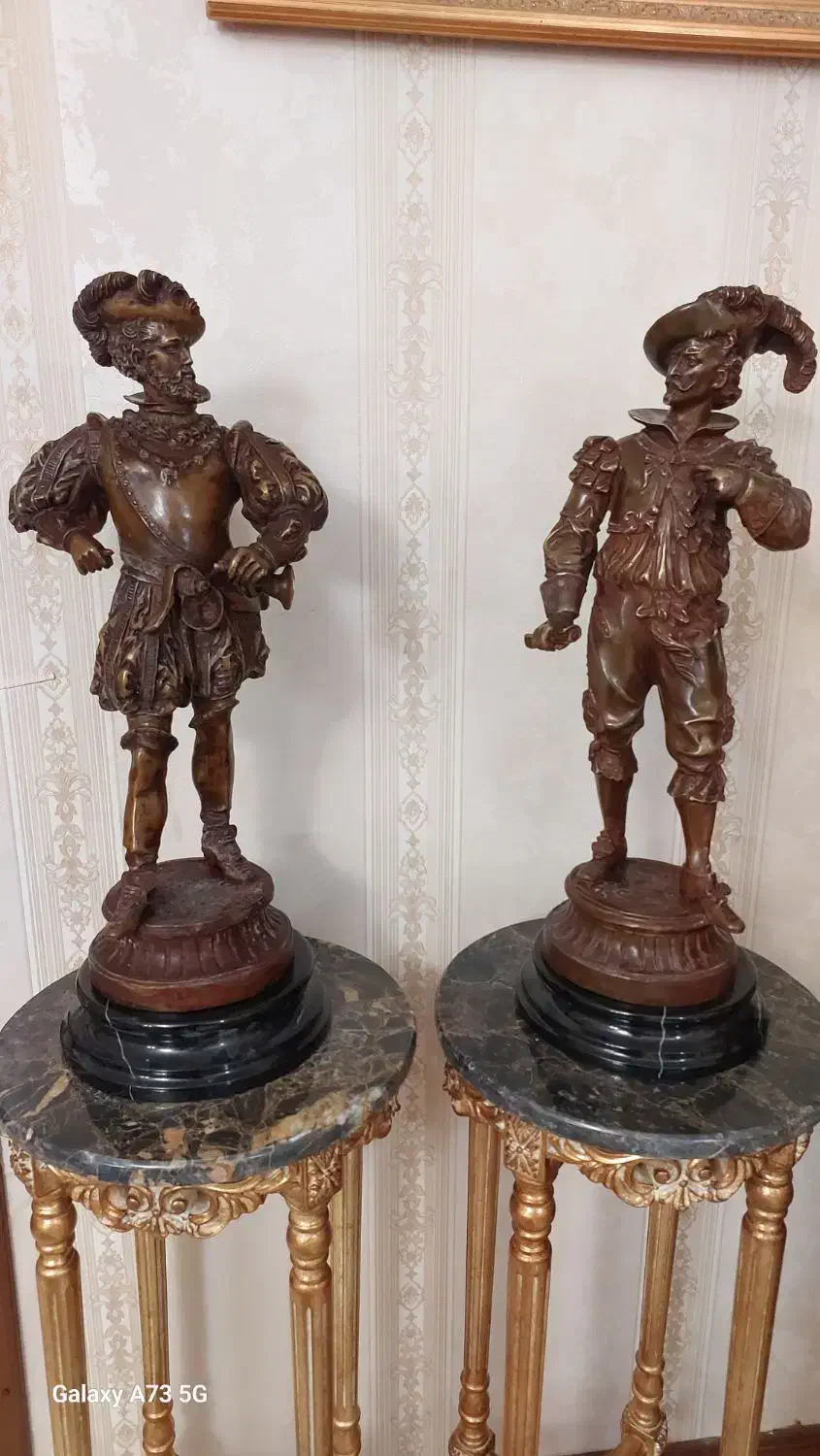 مجسمه برنزی شوالیه|مجسمه، تندیس، ماکت|تهران, جوادیه تهرانپارس|دیوار