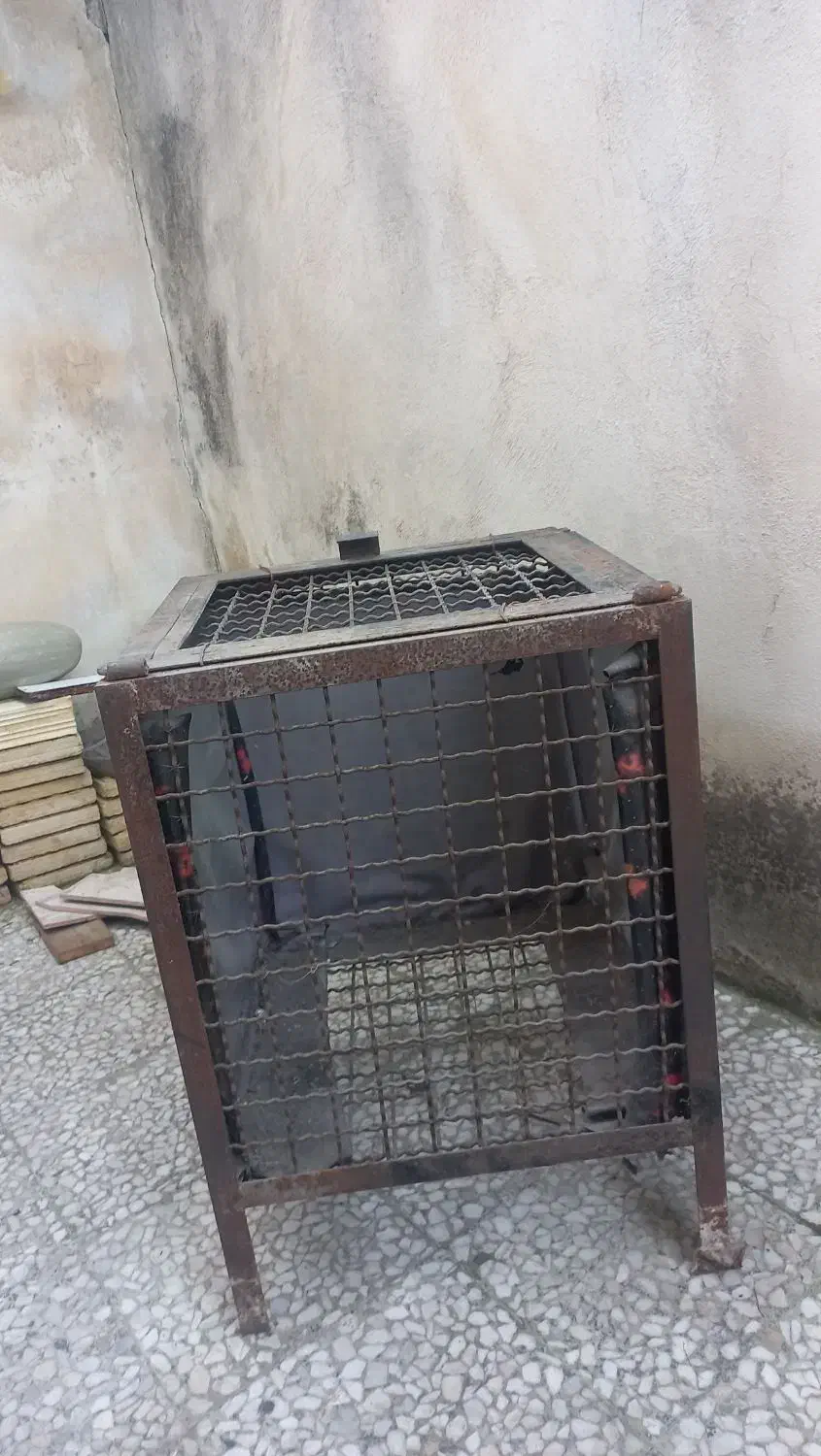 سطل زباله آهنی ۵۰×۵۰|لوازم نظافت|رشت, علی آباد|دیوار