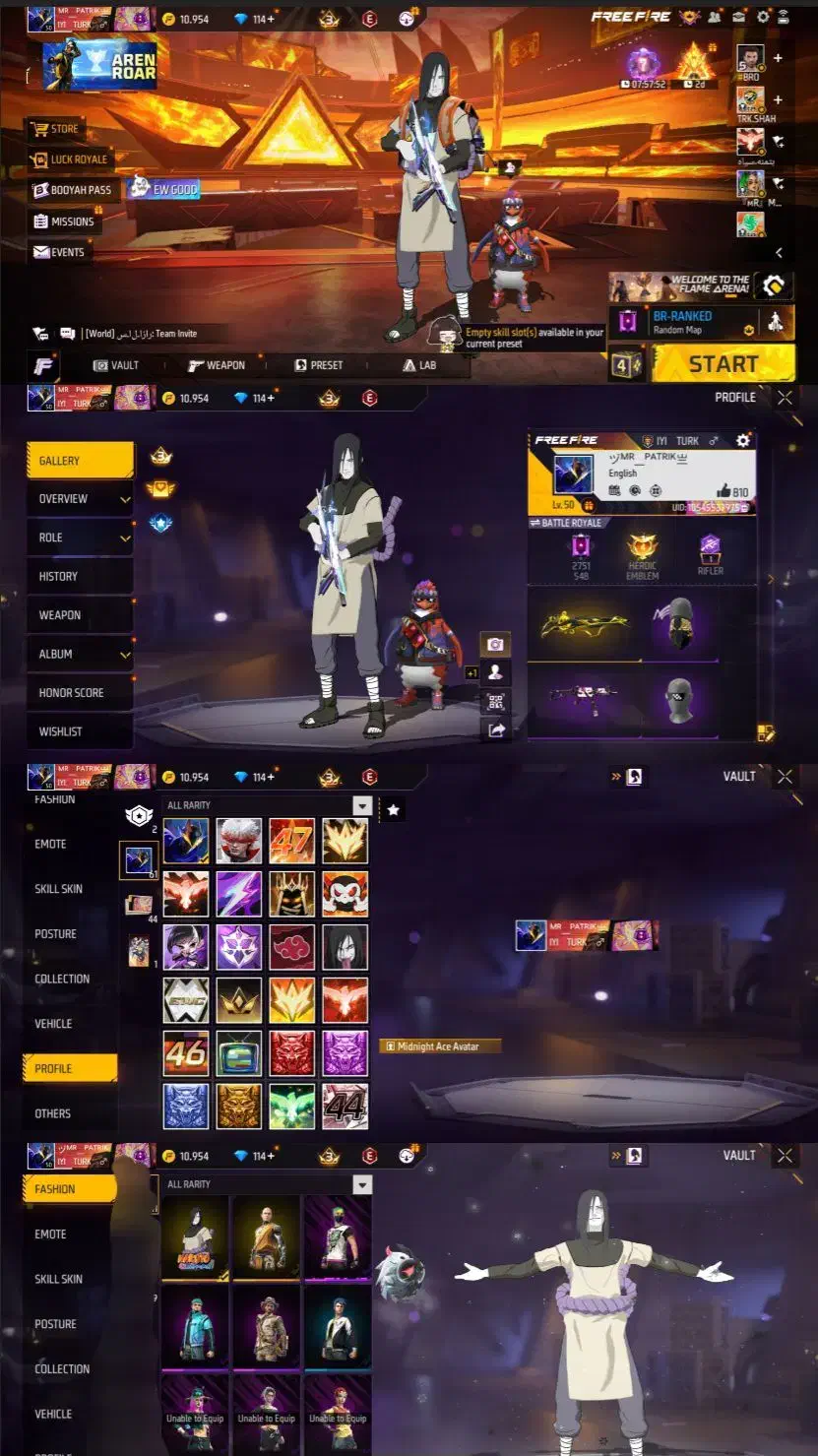 اکانت فری فایر|کنسول، بازی ویدئویی و آنلاین|سیمین شهر, |دیوار