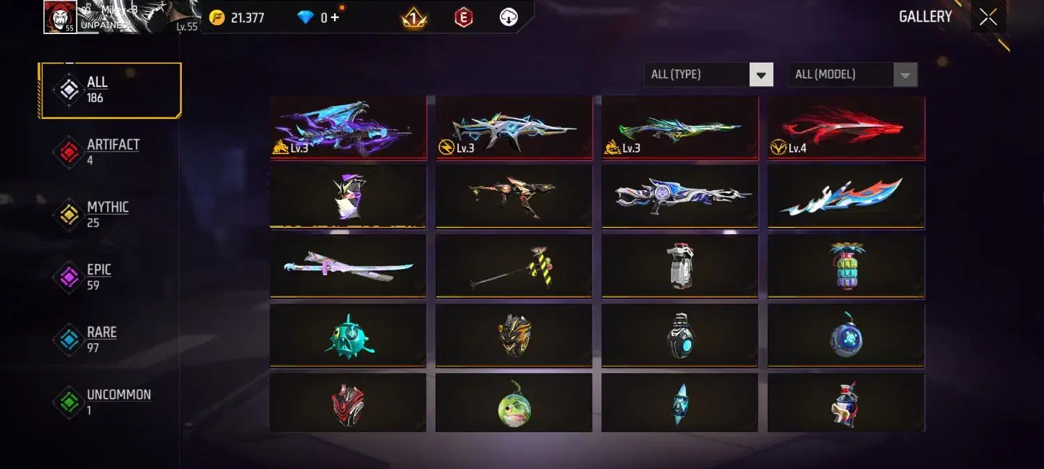 اکانت فری فایر فول فول|کنسول، بازی ویدئویی و آنلاین|خمینیشهر, |دیوار