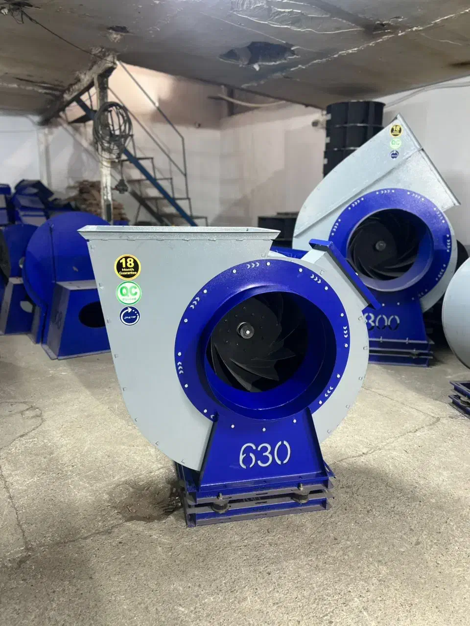 اگزاست فن سانتریفیوژ مکنده دمنده تهویه هوا|ماشین‌آلات صنعتی|تهران, بازار|دیوار